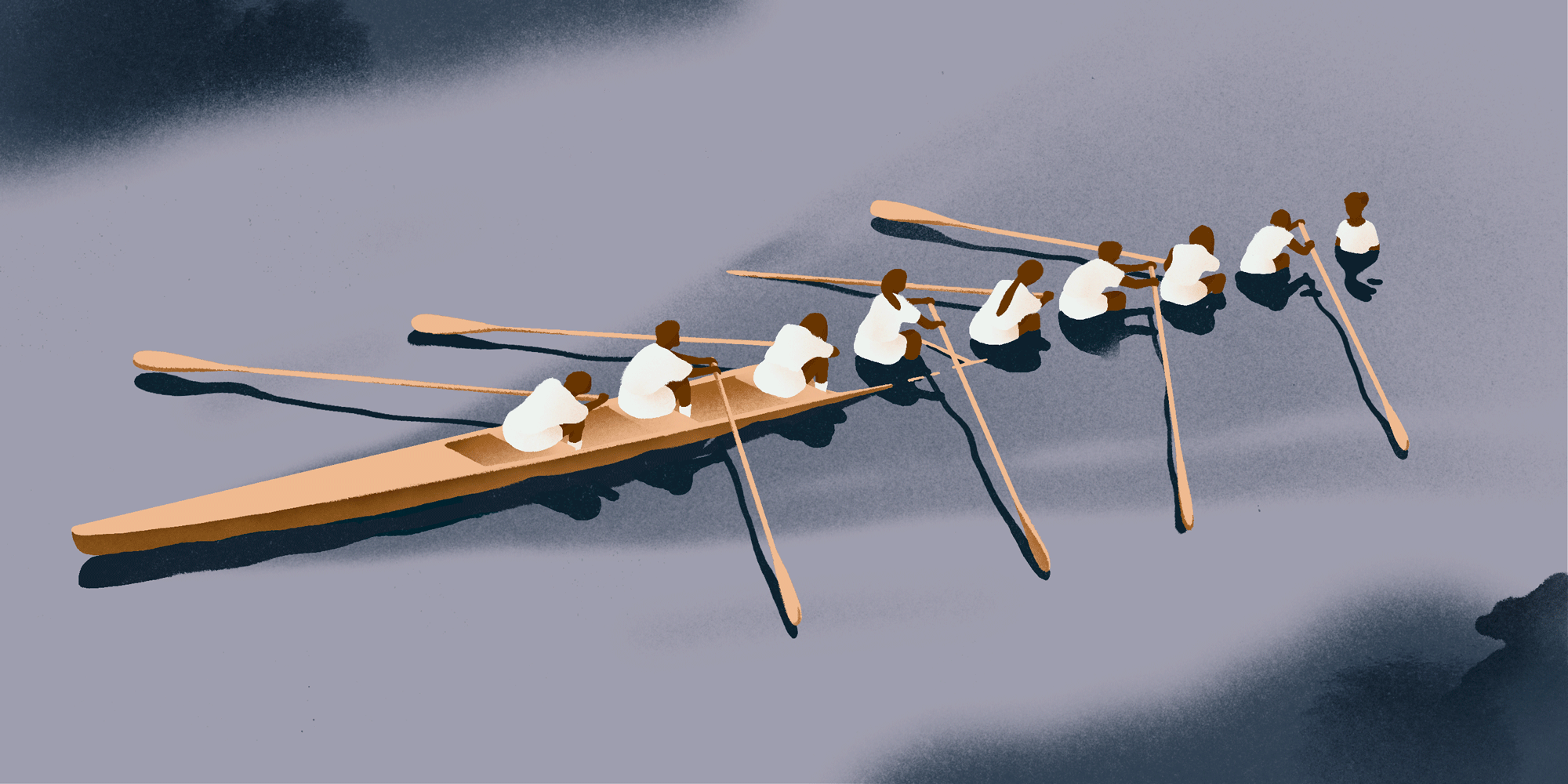 Muurileht-Rowing-editorial-illustration